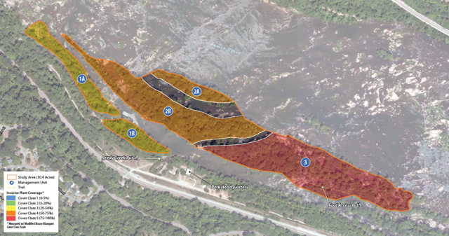 Bohannon Island Study Area Map
