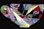 metallic art pin