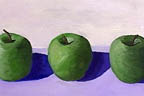 three apples