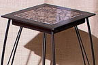 handforged steel table