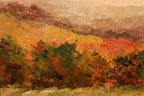 Pathway in the Autumn Mountains