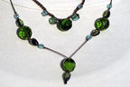 crocheted necklace